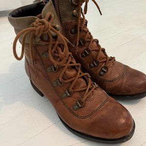Josef Seibel Lace Up Boot Size 7
